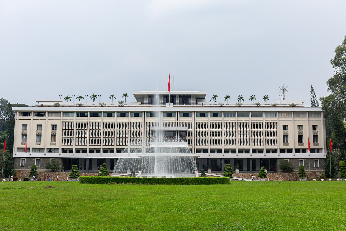 Reunification Palace – A historic landmark in Ho Chi Minh City, symbolizing the end of the Vietnam War and the country's reunification in 1975