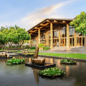 Hay Hay restaurant at Naman Retreat Da Nang bamboo design