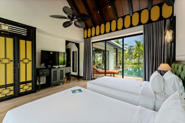 Deluxe ocean view room at Bliss Hoi An Beach Resort & Wellness